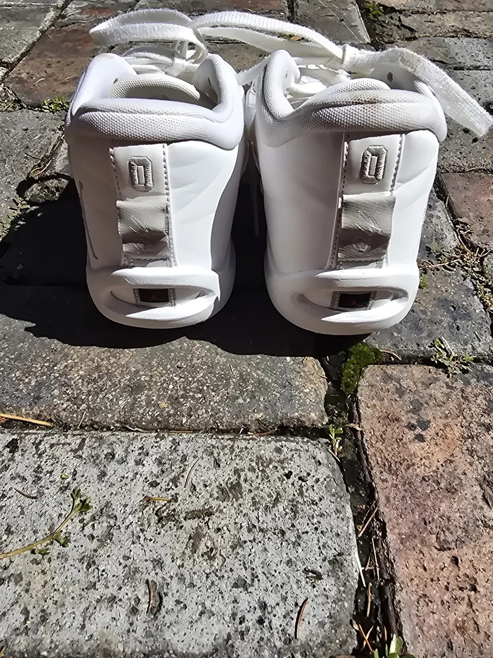 Jordan Tatum 1 Pure Money All White Triple White Basketball Shoes Men Size 9.5